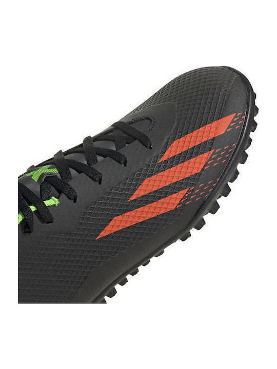 adidas X Speedportal 4 Football Shoes with Molded Cleats Core Black / Solar Red / Solar Green