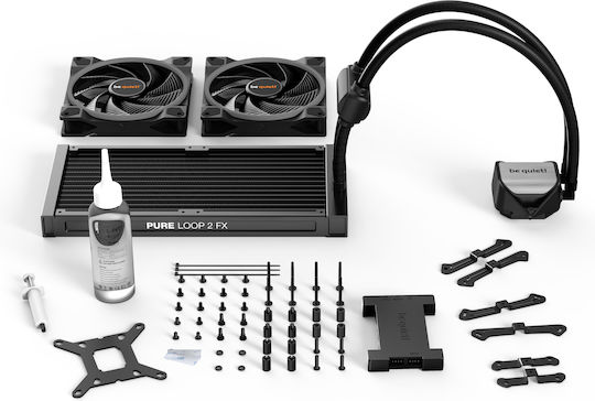 Be Quiet PURE LOOP 2 FX Υδρόψυξη AIO CPU με 2 Ανεμιστήρες 140mm και ARGB Φωτισμό