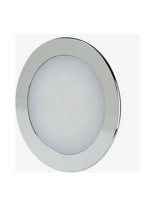 V-TAC Round Recessed LED Panel 24W with Natural White Light 30x30cm