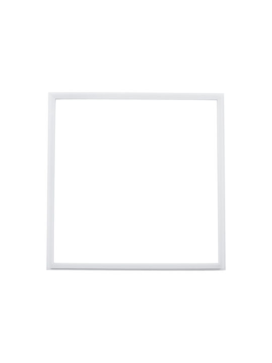 GloboStar Square Recessed LED Panel 48W with Warm White Light 2700K 60x60cm