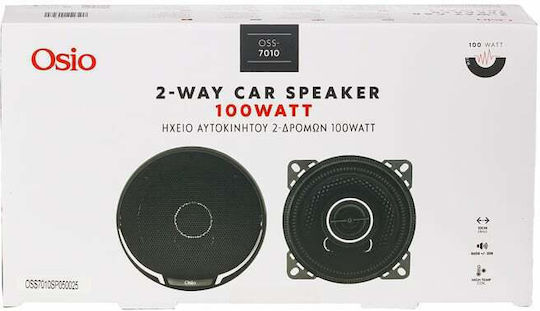 Osio Ηχείο Αυτοκινήτου 10" με 100W RMS (2 Δρόμων)
