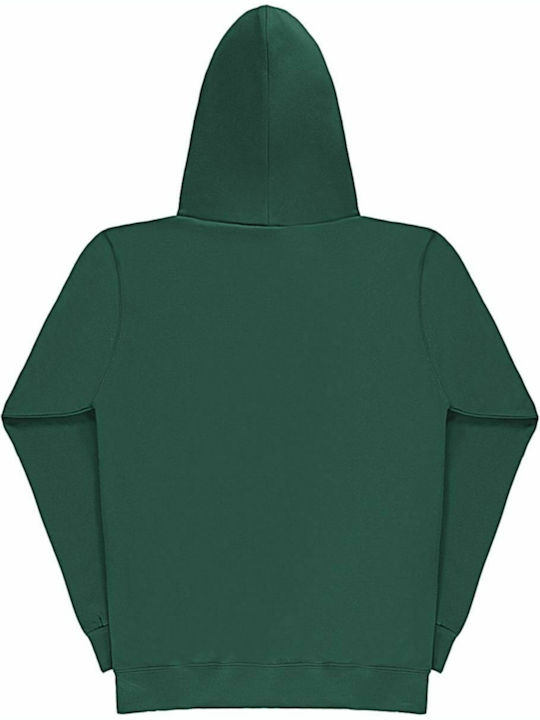 James & Nicholson Women's Long Sleeve Promotional Sweatshirt Bottle Green