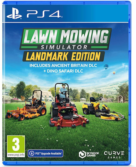 Lawn Mowing Simulator Landmark Edition PS4 Game