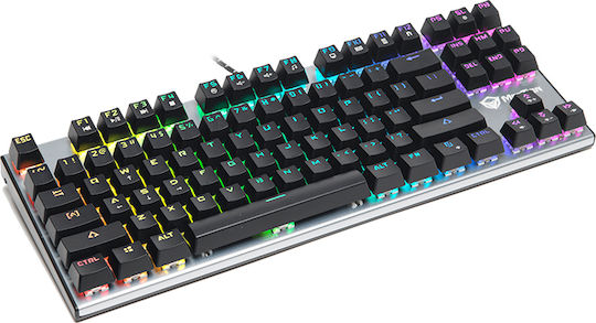 Meetion MK04 Gaming Μηχανικό Πληκτρολόγιο Tenkeyless με Custom Blue διακόπτες και RGB φωτισμό (Αγγλικό US)