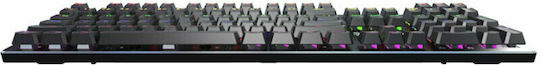 A4Tech B760 Gaming Mechanische Tastatur mit LK Waage Orange Schaltern und RGB-Beleuchtung (Griechisch) Gray