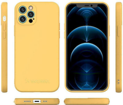 Wozinsky Color Back Cover Σιλικόνης Off White (iPhone 12 Pro Max)