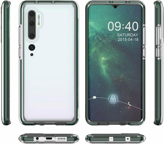 Hurtel Spring Case Back Cover Σιλικόνης 1mm Ροζ (Xiaomi Mi Note 10 / Mi Note 10 Pro)