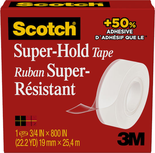 3M Tape Scotch 19mm x 33m 1pcs Transparent