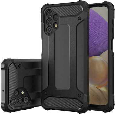 Hurtel Hybrid Armor Plastic Back Cover Durable Black (Galaxy A53)