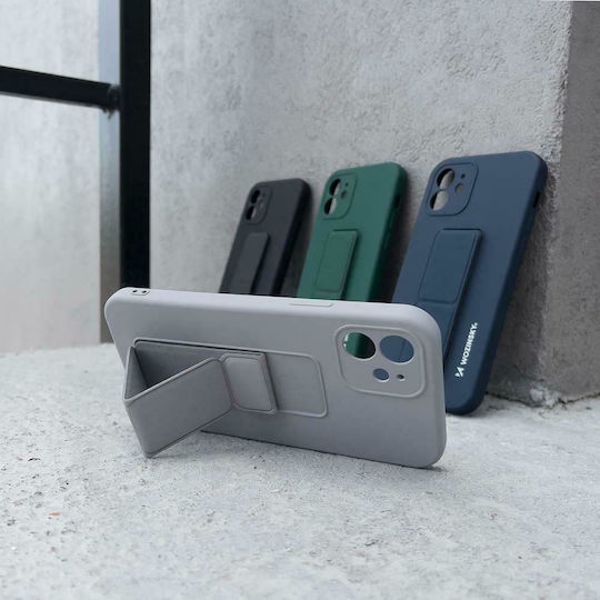 Wozinsky Kickstand Back Cover Σιλικόνης Ροζ (Galaxy A72)