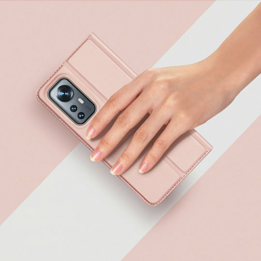 Dux Ducis Skin Pro Книга Изкуствена кожа Златист (Xiaomi 12 / 12X)