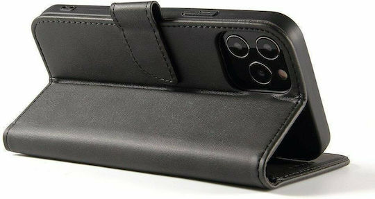 Hurtel Magnet Книга Изкуствена кожа Черен (OnePlus 10 Pro)