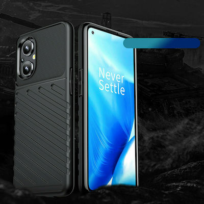 Hurtel Thunder Back Cover Black (OnePlus Nord N20)