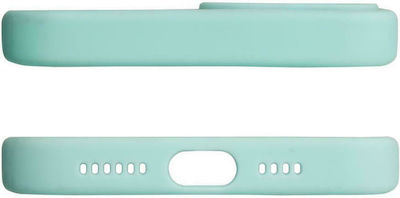 Hurtel Design Silicone Back Cover Flower Light Blue (iPhone 13 Pro)