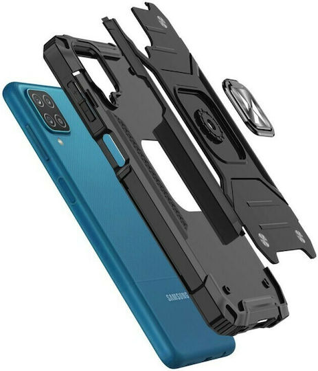 Wozinsky Ring Armor Back Cover Πλαστικό Μπλε (Galaxy A52 / A52s)
