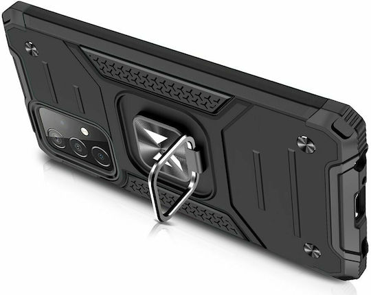 Wozinsky Ring Armor Back Cover Πλαστικό Μπλε (Galaxy A52 / A52s)