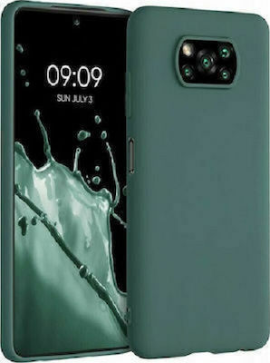 iNOS Soft TPU Silicone Back Cover Green (Poco X3 NFC / X3 Pro)