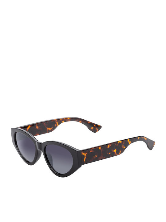 Tivoli Women's Sunglasses with Plastic Frame Black Tartarooga 07-25787-Tartarooga-Black