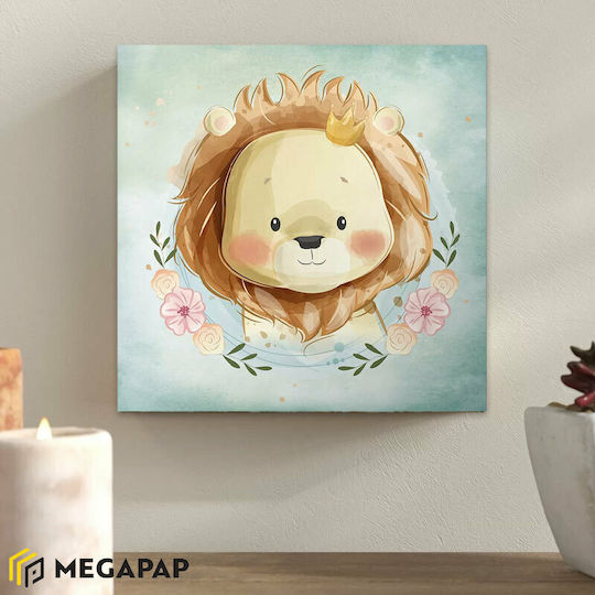 Megapap Детски Панел Baby Lion 40x40см