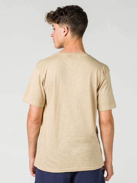 GSA Herren T-Shirt Kurzarm Beige