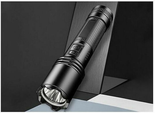 Neo Tools Επαναφορτιζόμενος Φακός LED με Μέγιστη Φωτεινότητα 1000lm Osram P9