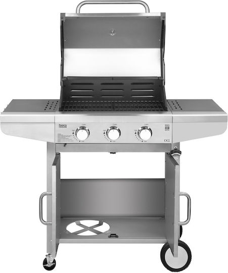 Teesa Gasgrill Rost 41cmx59cmcm mit 3 cm 10.8kW