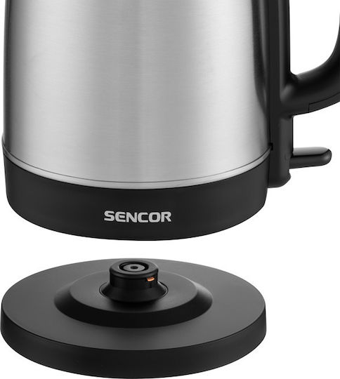 Sencor SWK1715SS Βραστήρας 1.7lt 2200W Ασημί
