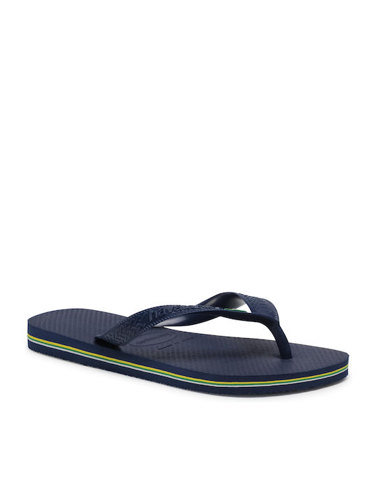 Havaianas Brasil Flip Flops Blue