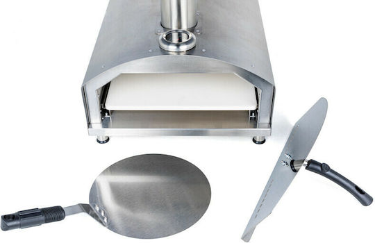 Somagic Napoli Pellet Печка за Пица Тунел Черен