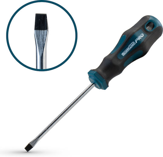 Bormann Pro BHT7050 Magnetic Screwdriver Straight with Length 75mm