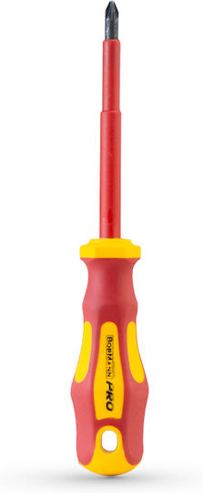 Bormann Pro Magnetic Șurubelniță Electricianului VDE 1000V Cruce cu Lungimea 80mm BHT7094