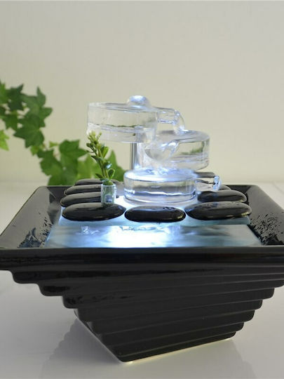 BioLeon V-16 Fântână cu Iluminare LED 23x23x20cm