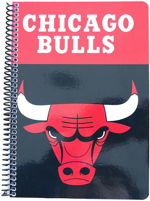 Back Me Up Spiral Notebook Ruled B5 70 Sheets 2 Subjects NBA Milwaukee Bucks 1pcs (Μiscellaneous Designs/Colors)