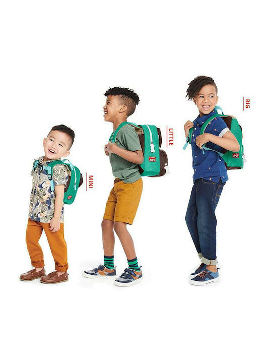 Skip Hop Zoo Pug School Bag Backpack Kindergarten Multicolour with Water Bottle Holder