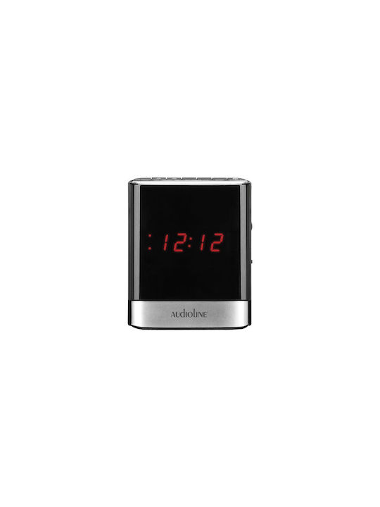 Audioline Ραδιορολόι TR-630U Tabletop Digital Clock with Alarm & Radio Black 070042