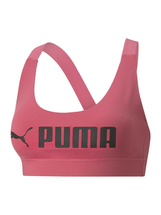 Women's Sports Bra with Light Padding Sunset Pink