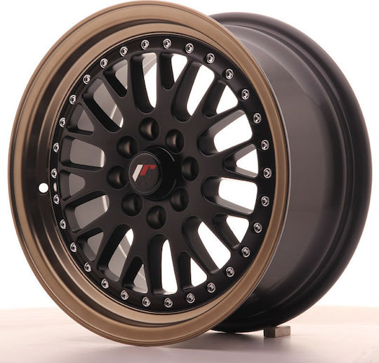 Japan Racing Wheels Ζάντες Αλουμινίου Αυτοκινήτου JR10 15"x7" Matt Black