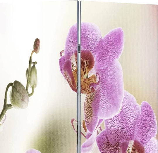 vidaXL Decorative Room Divider made of Canvas with 4 Panels 160x170cm