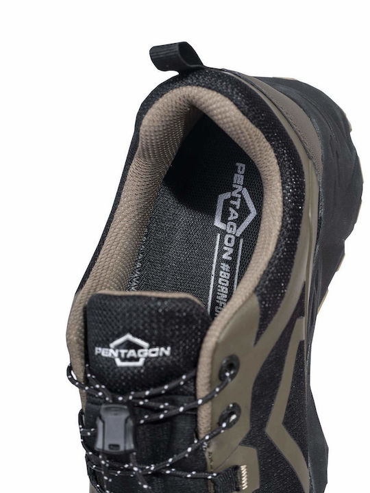Pentagon Kion Trekking Tactical Men's Hiking Shoes Waterproof Brown