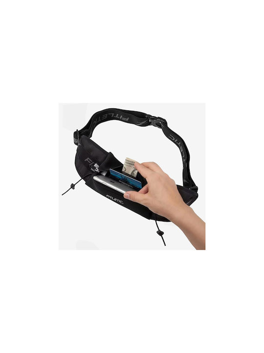 Fitletic Ultimate I Belt Τσαντάκι Μέσης για Τρέξιμο Μαύρο