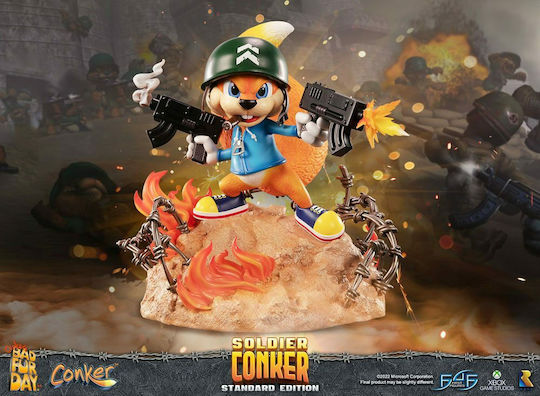 First 4 Figures Conker's Bad Fur Day Conker Soldier Collectible Figure 33cm