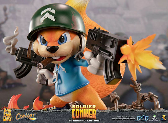 First 4 Figures Conker's Bad Fur Day Conker Soldier Collectible Figure 33cm