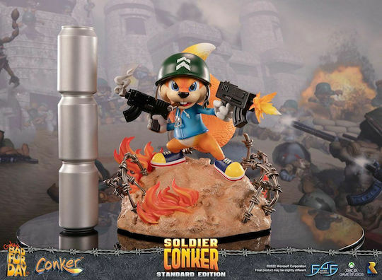 First 4 Figures Conker's Bad Fur Day Conker Soldier Collectible Figure 33cm