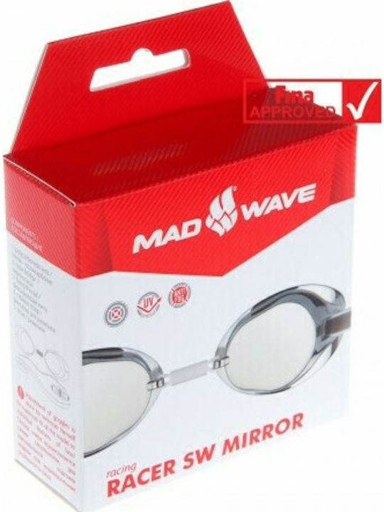 Mad Wave Racer SW Γυαλιά Κολύμβησης Ενηλίκων με Αντιθαμβωτικούς Φακούς
