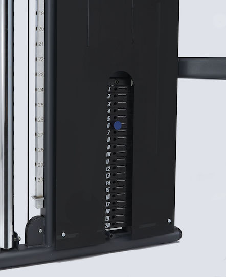 BodyCraft PFT Crossover με Βάρη 145kg (2x72.5kg) Λευκό