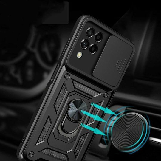 Tech-Protect Camshield Pro Задна Корица Пластмасова Черна Galaxy M53 5G