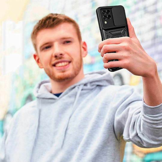 Tech-Protect Camshield Pro Задна Корица Пластмасова Черна Galaxy M53 5G