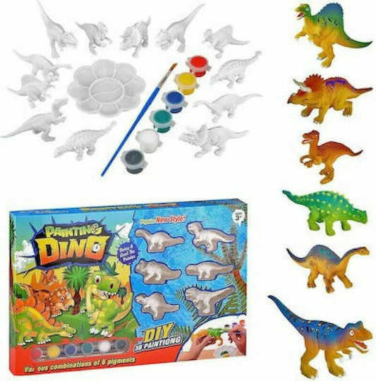 ToyMarkt Malsets mit Dinosauriern 40x26cm