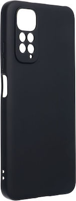 Forcell Silicone Back Cover Black (Redmi Note 11 / 11S 4G)