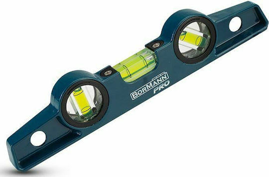 Bormann Pro BHT7760 Αλφάδι Αλουμινίου Μαγνητικό 25εκ. με 3 Μάτια